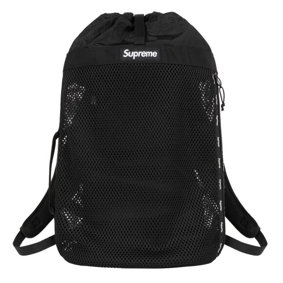 NWT Supreme Mesh Backpack - Black - Picture 1 of 7